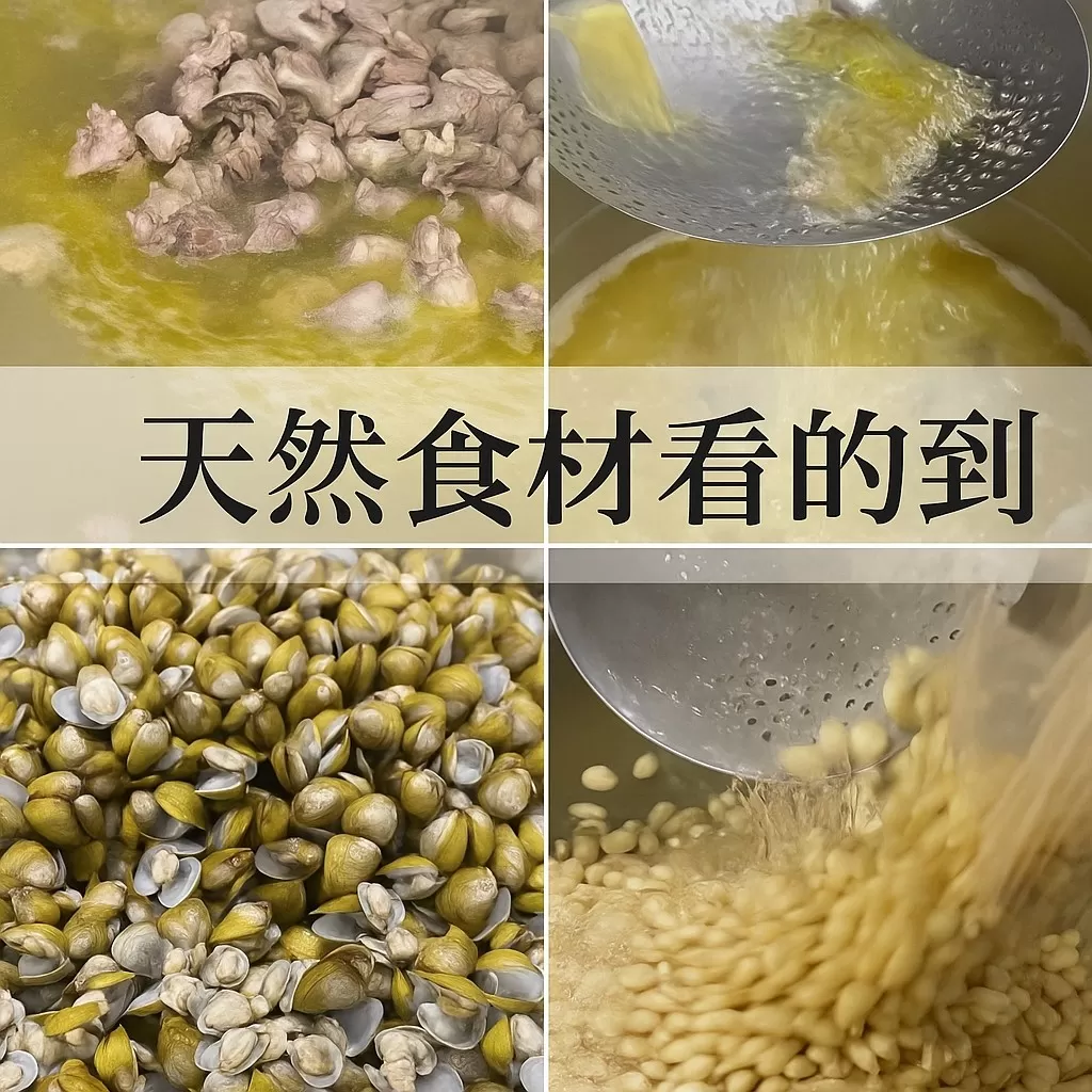 蒜頭黃金蜆土雞腿湯1000g/包