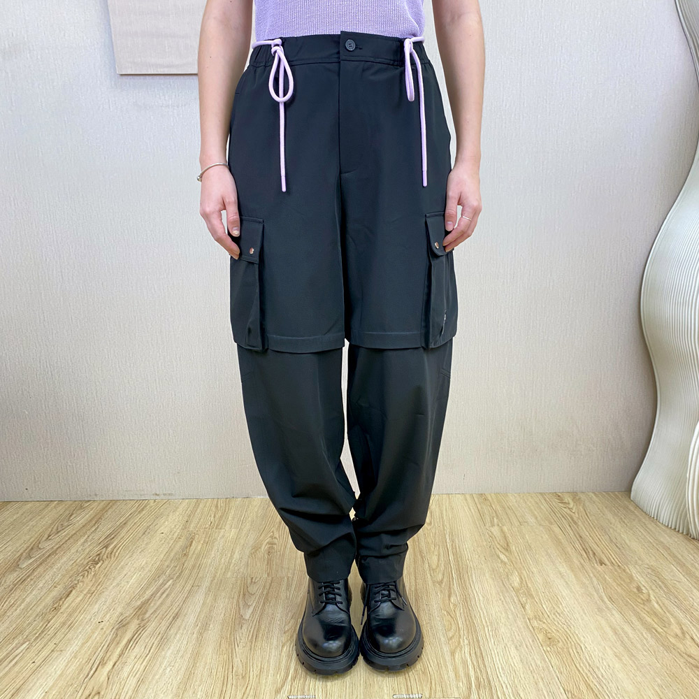 寬鬆休閒工裝褲