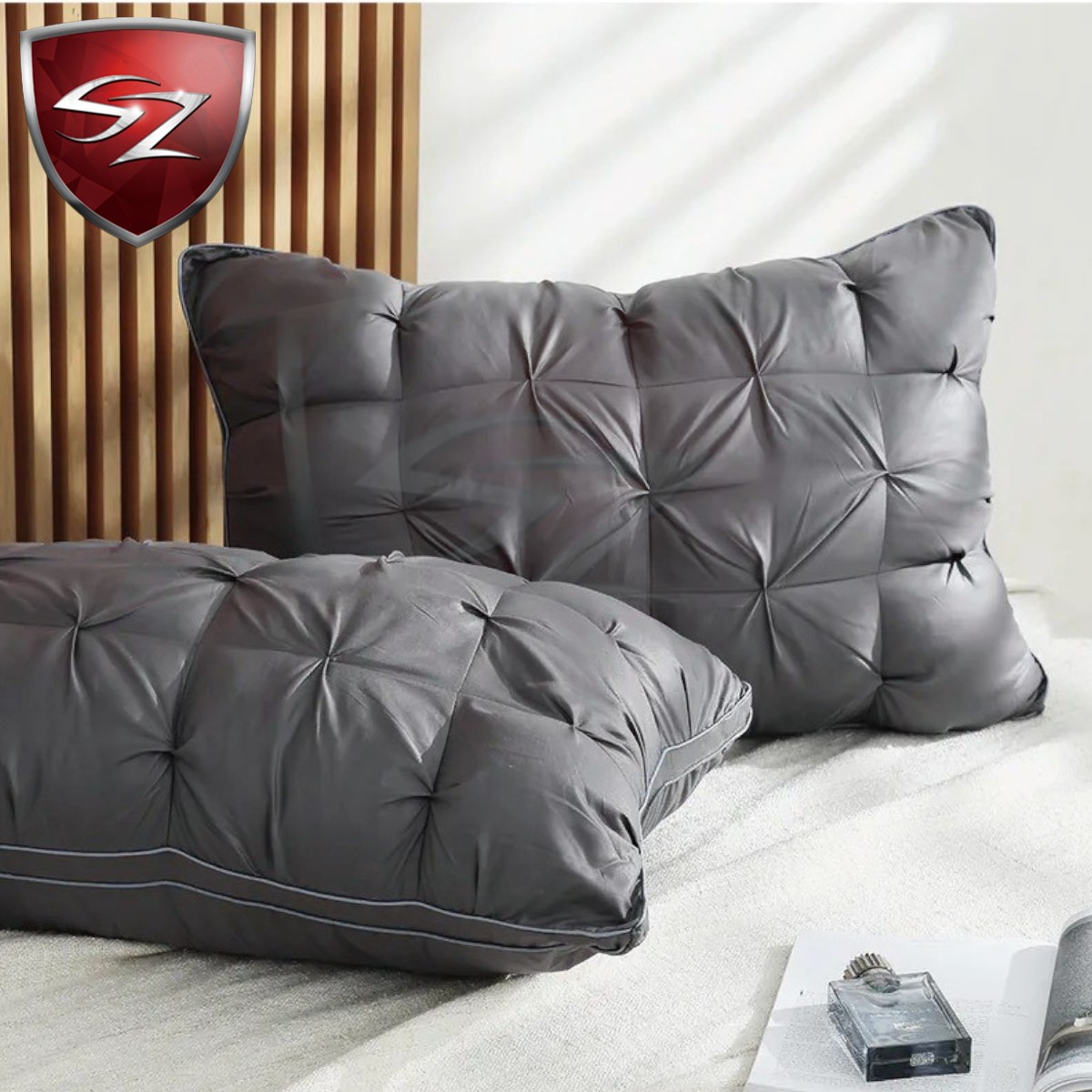 SZ 石墨烯扭花麵包枕