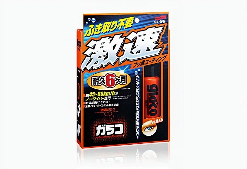 SOFT99 日本 激速免雨刷撥水劑（免擦拭型）