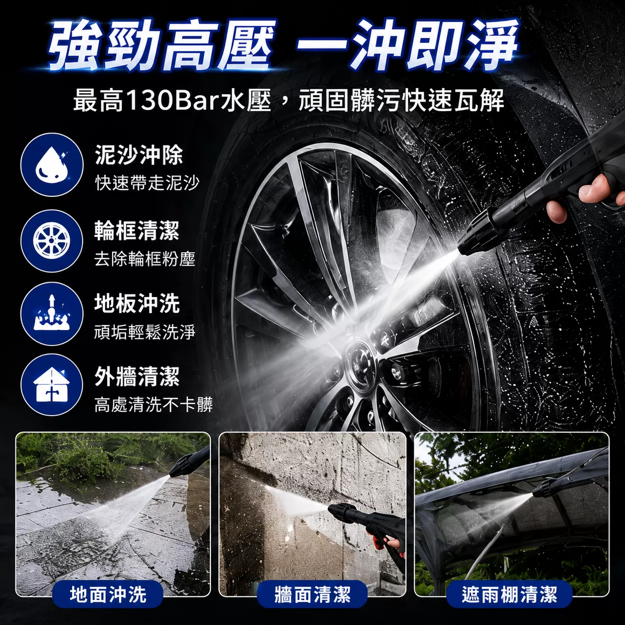 安伯特 小怪獸多功能高壓清洗機,高壓清潔機,戶外清洗機,洗車機,高壓水槍,高壓清洗機