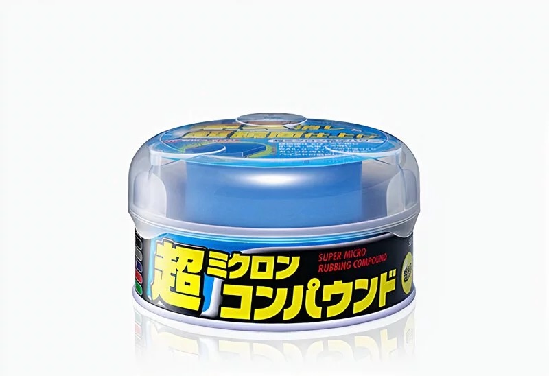 日本 SOFT99 粗蠟｜超細目｜深色&黑色車專用