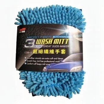 SOFT99 超細纖維手套｜三合一 30905 (隨機出貨)