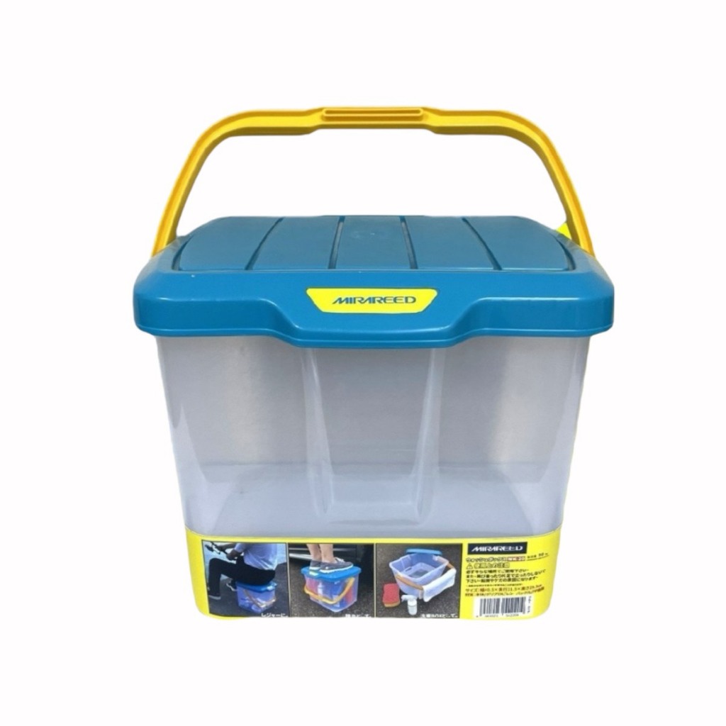 日本 MIRAREED 可承重洗車水桶 20L,洗車桶,泡沫洗車桶,洗車水桶,水桶,U53360002