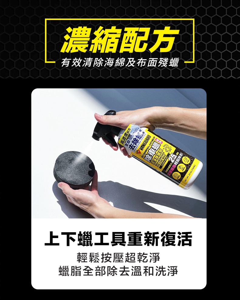 鐵甲武士 潔淨除蠟劑