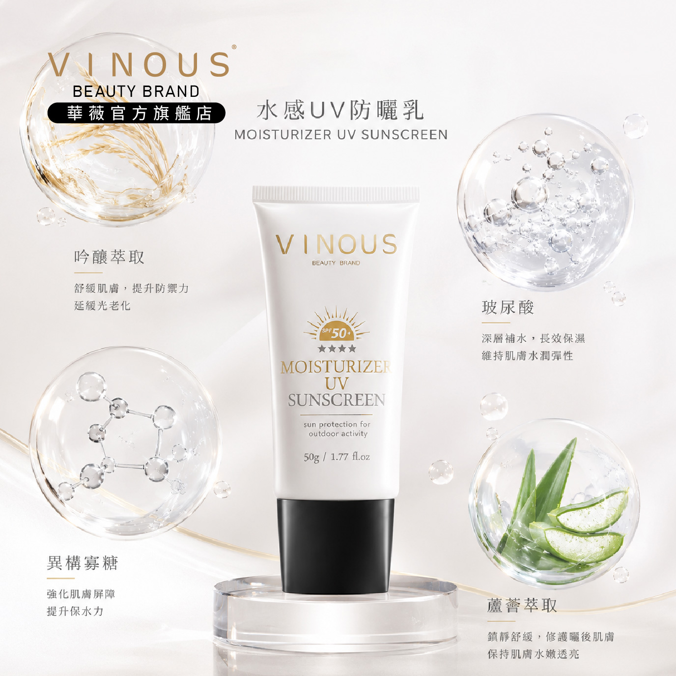 水感UV防曬乳,台灣防曬乳,敏感肌防曬,臉部防曬,醫美防曬,清爽不黏膩