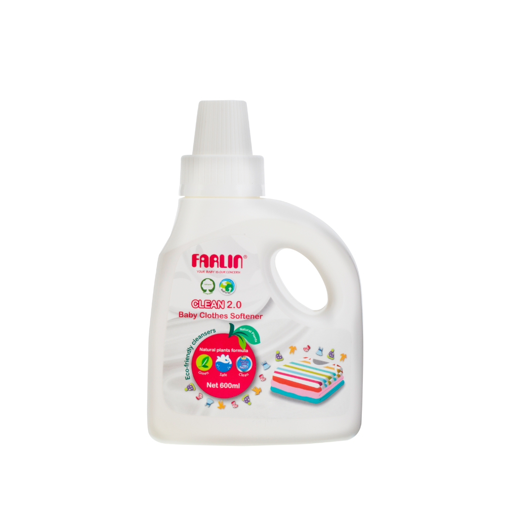 Farlin 植物性寶寶柔衣精(罐裝/600ml)