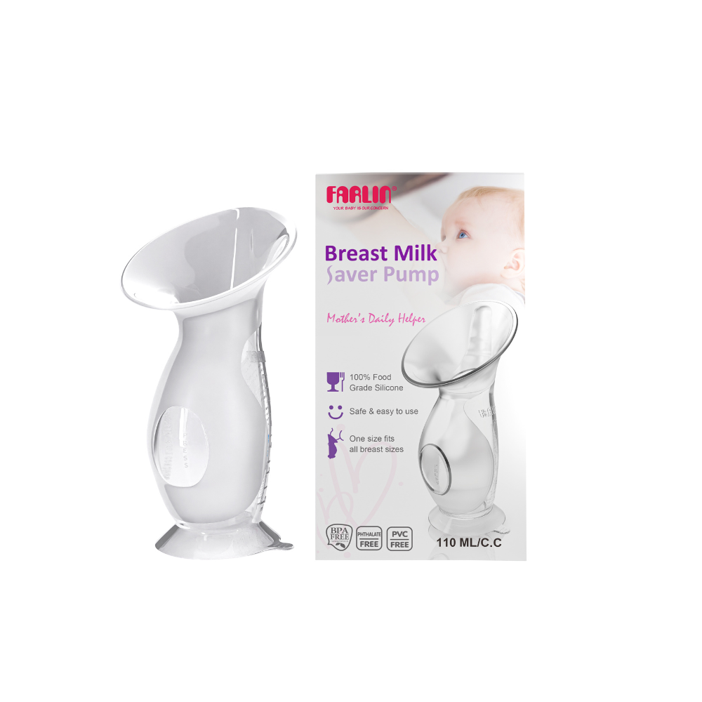 Farlin 手動矽膠集乳器(110ml)