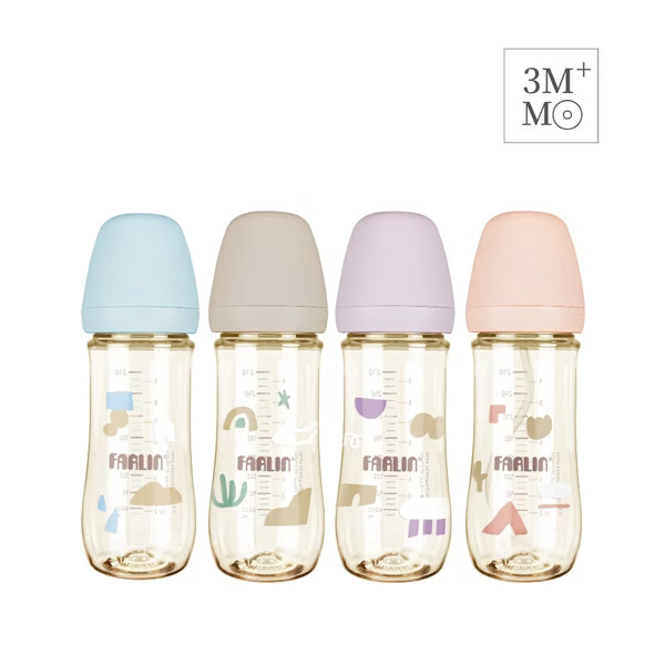 Farlin Grow With Colors寬口PPSU奶瓶 270ml