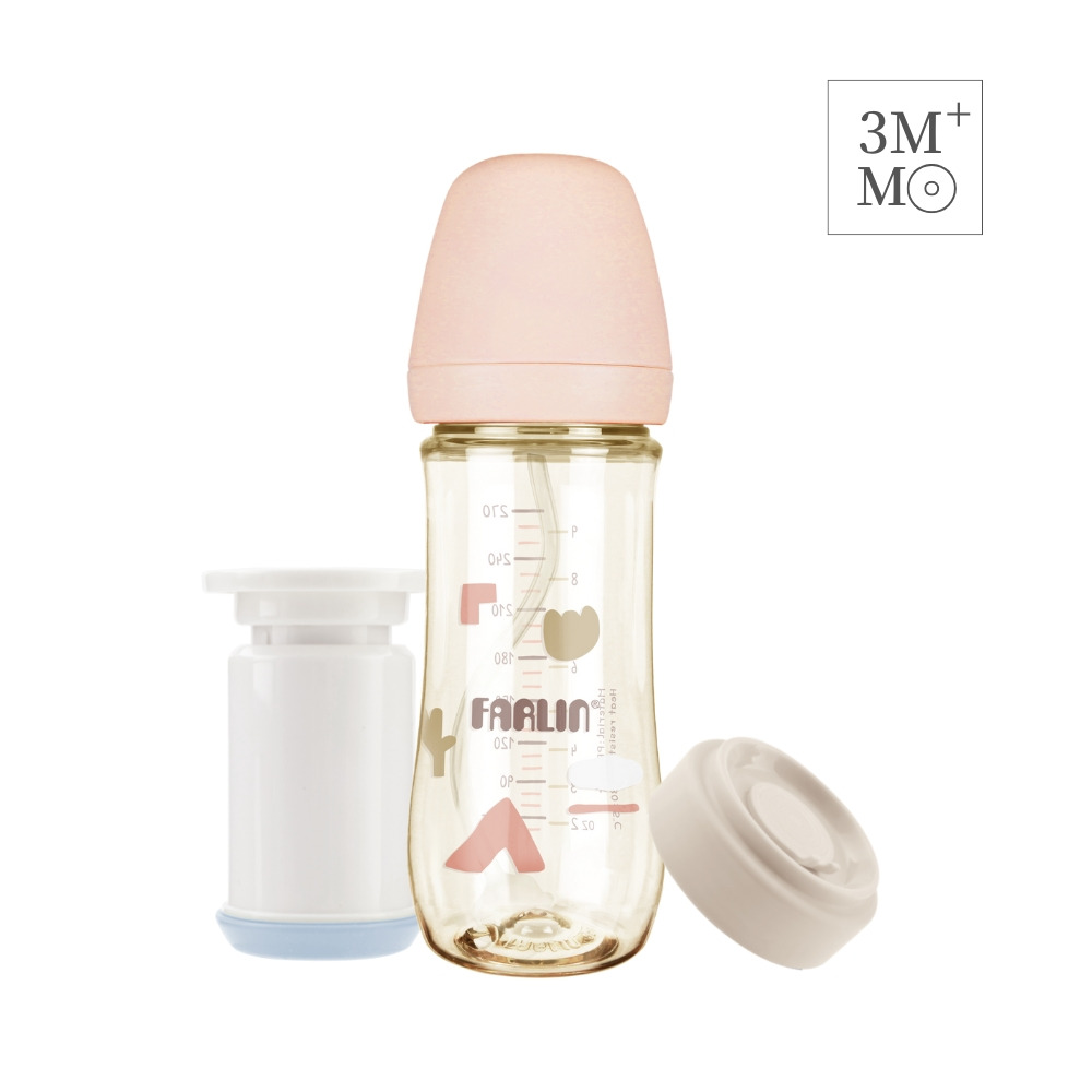 Farlin Grow With Colors寬口PPSU真空儲存瓶270ml