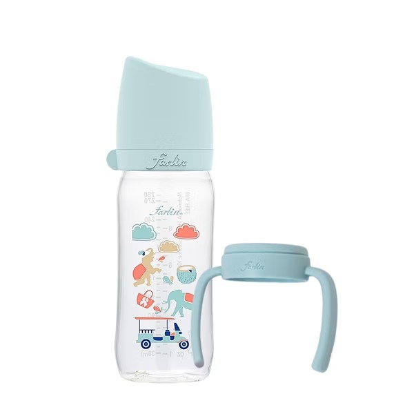 Farlin 城市系列寬口TR90握把奶瓶280ml