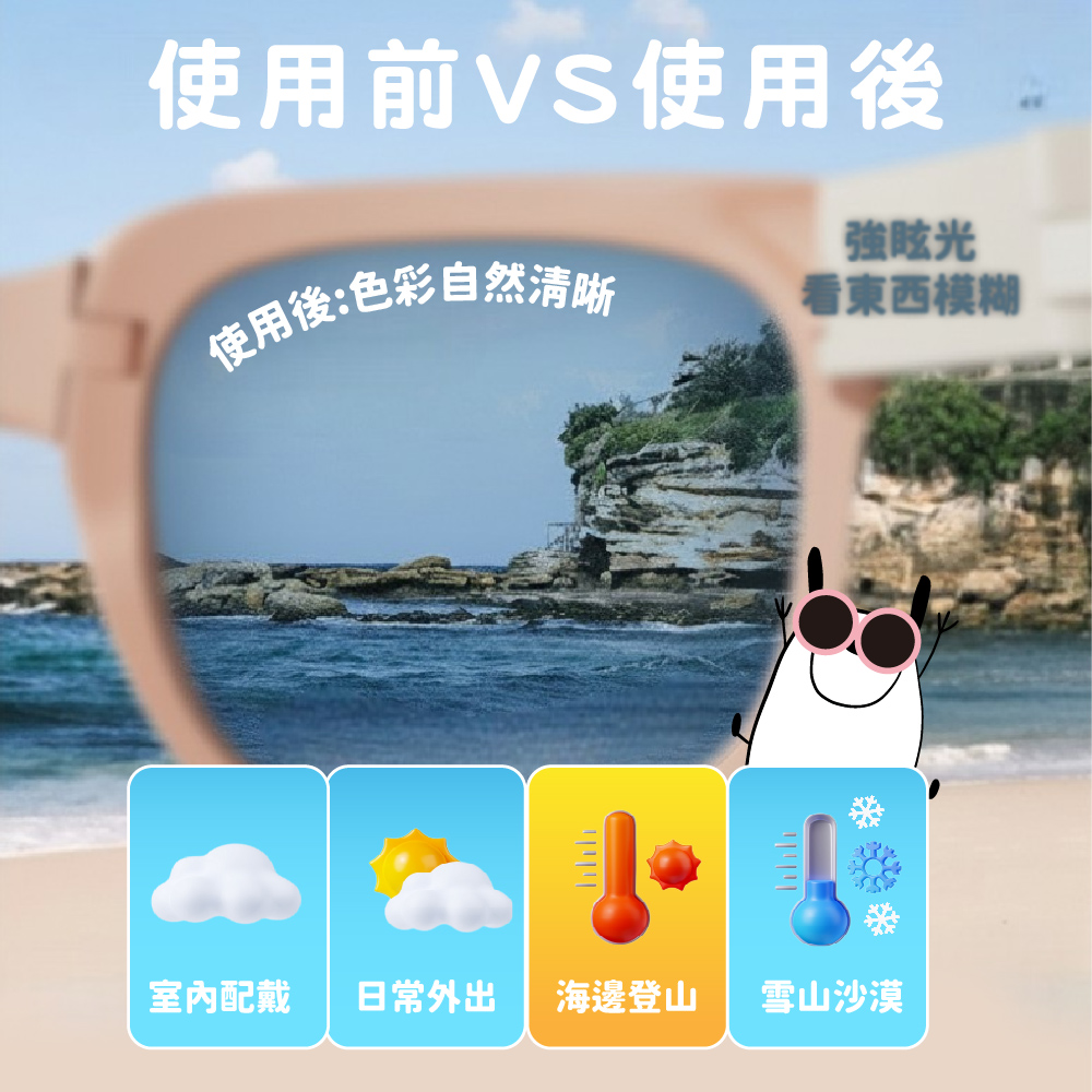 Lemonkid 撞色折疊太陽眼鏡-黃盒,CLD0101,Lemonkid撞色折疊太陽眼鏡-黃盒,可折疊,彈性佳,TAC偏光鏡片