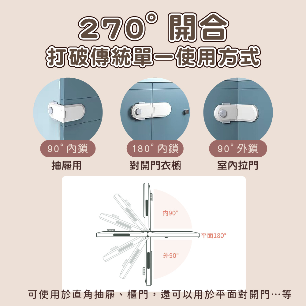 英國【TWO DADS】兒童抽屜安全鎖(2入1組),安全鎖扣,抽屜安全鎖,兒童安全鎖推薦,兒童安全鎖窗戶,兒童安全鎖