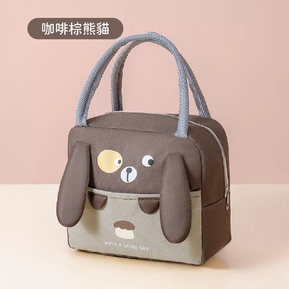 卡通立體保溫便當袋