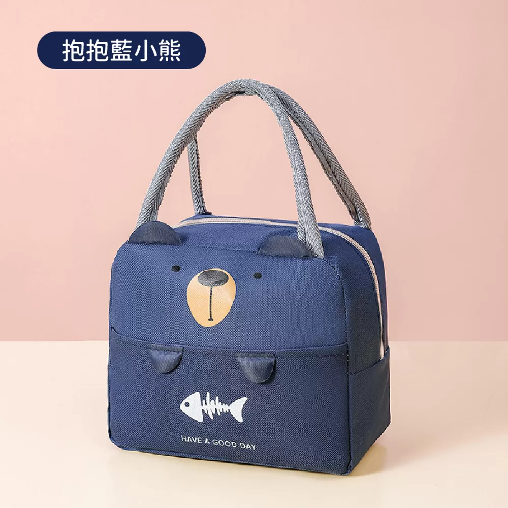 卡通立體保溫便當袋