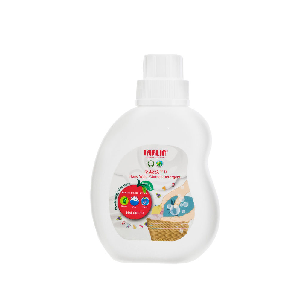 Farlin 植物性寶寶衣物手洗皂液 (罐裝/500ml）