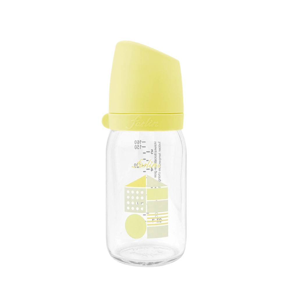 Farlin 城市系列寬口玻璃奶瓶  160ml