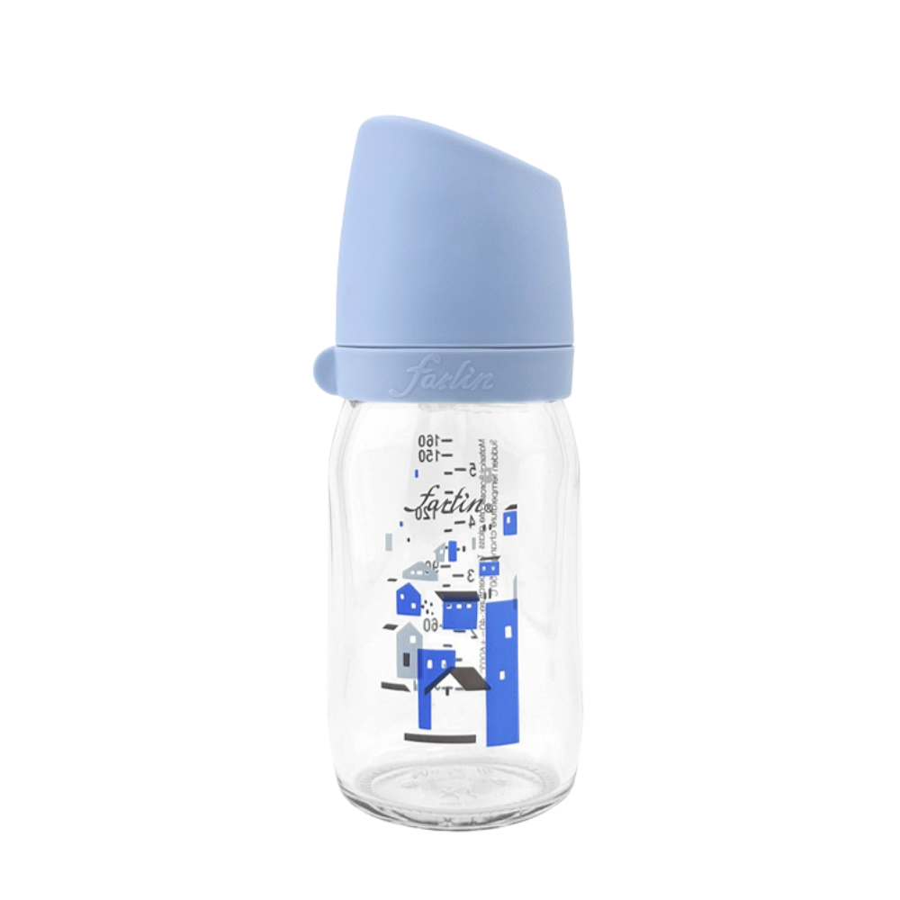 Farlin 城市系列寬口玻璃奶瓶  160ml