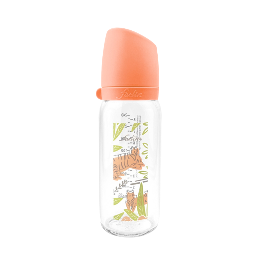 Farlin 城市系列寬口玻璃奶瓶  240ml