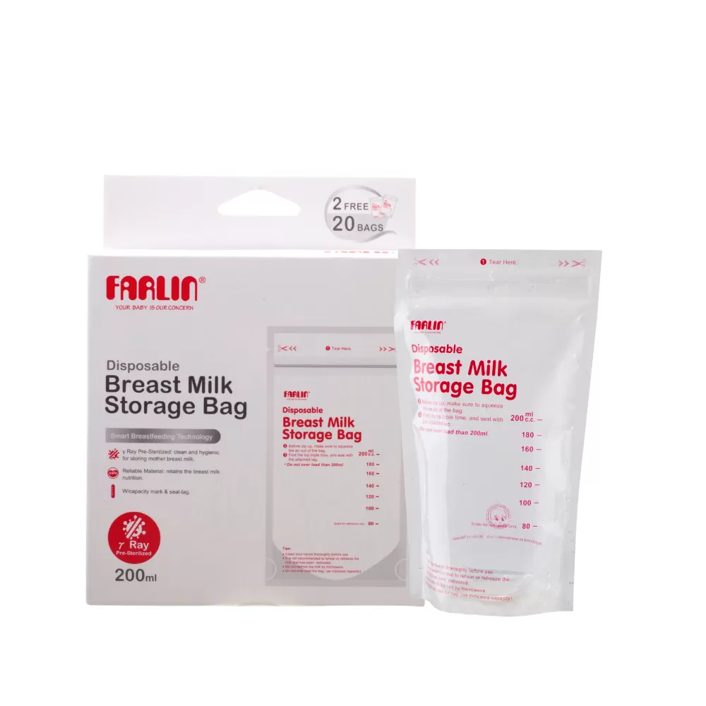 Farlin 立體母乳保鮮袋22入組