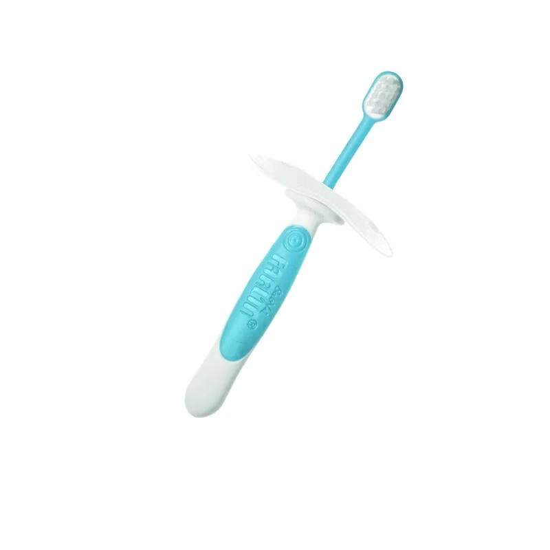 Farlin 兒童三階檔片學習牙刷(粉/藍)