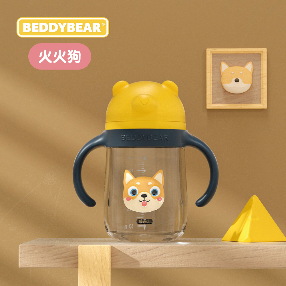 【韓國BeddyBear】 Tritan 兒童火火學飲杯【360ML】