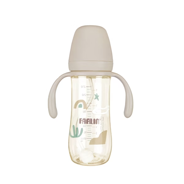 Farlin - PPSU寬口防逆流重力吸管學飲水杯270ml