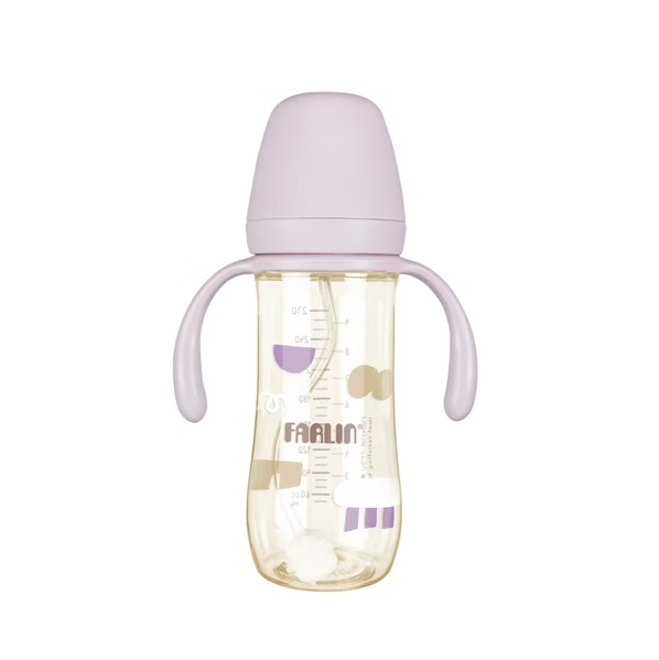 Farlin - PPSU寬口防逆流重力吸管學飲水杯270ml