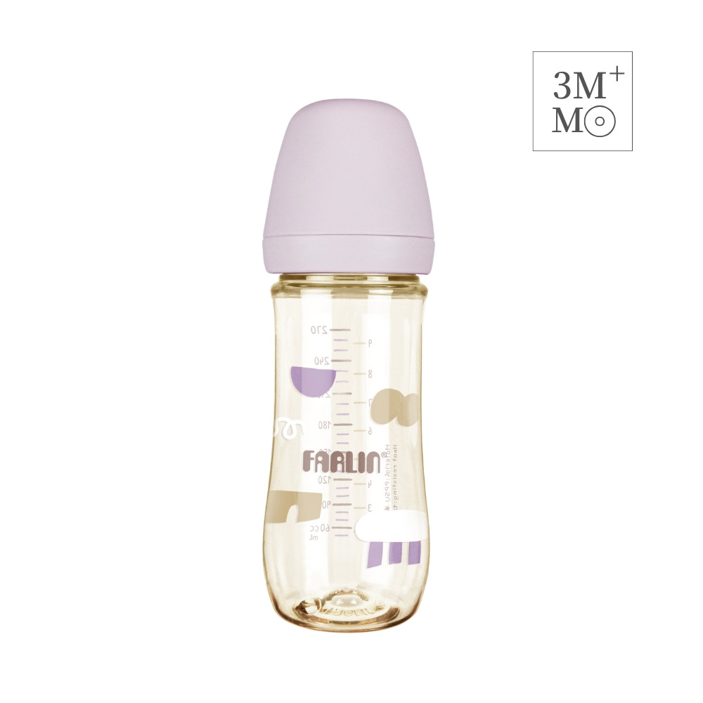 Farlin Grow With Colors寬口PPSU奶瓶 270ml