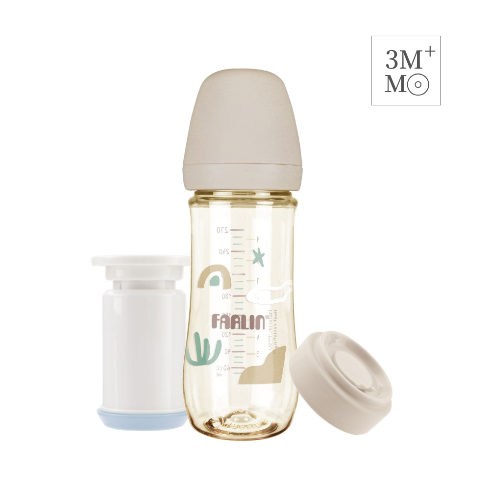 Farlin Grow With Colors寬口PPSU真空儲存瓶270ml