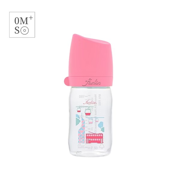Farlin 城市系列寬口TR90奶瓶180ml