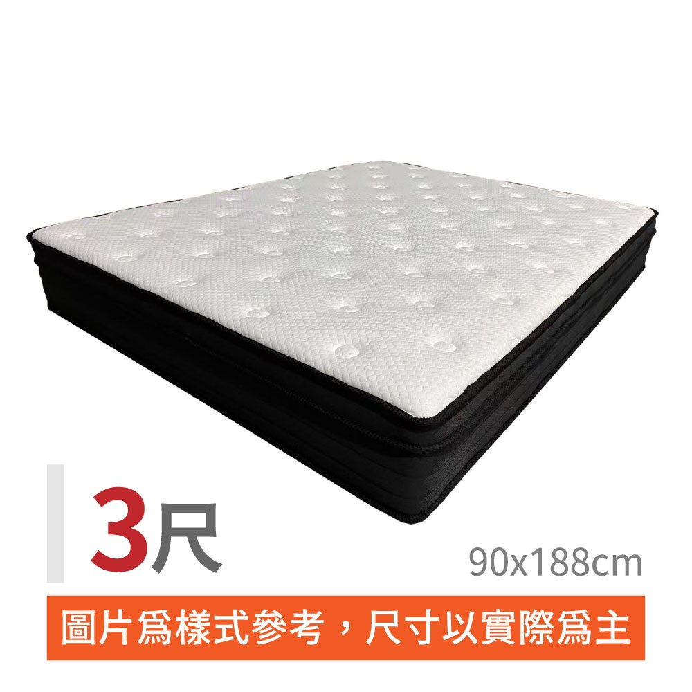 壓縮捲包獨立筒床墊(30公分厚度)