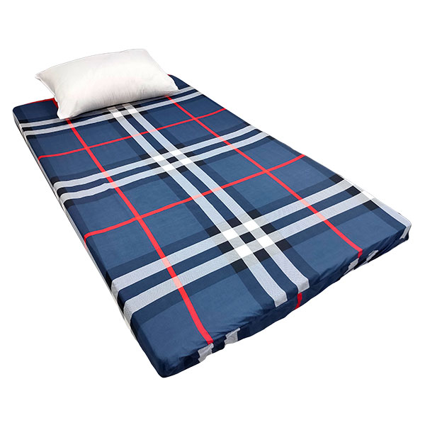 台灣製日式床包(薄床墊適用) - 經典格紋
