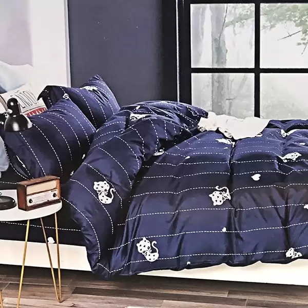 台灣製床包三件&四件組 - 布偶藍貓
