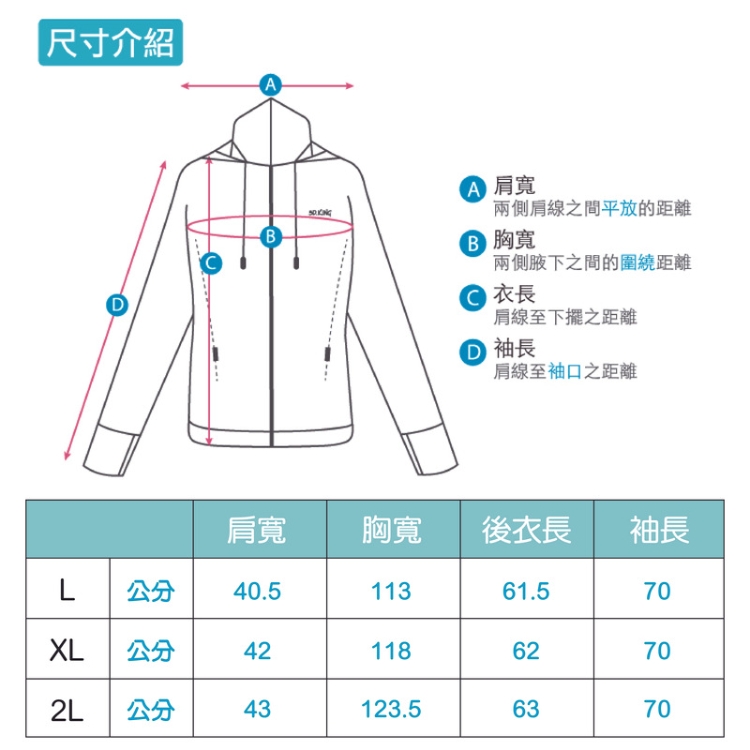 抗UV超機能專利防曬防護外套 – 遮陽指套款[6567男款]