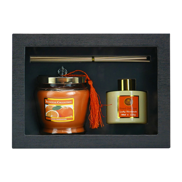 ARCUS 香氛蠟燭禮盒-橙色柑橘