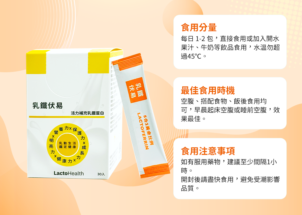乳鐵伏易-乳鐵蛋白綜合保健