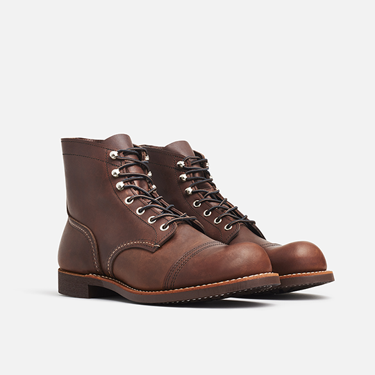 Style 8111｜Iron Ranger,RW8111,Style8111｜IronRanger,Men's6-InchBootinAmberHarnessLeather,MEN,IronRanger