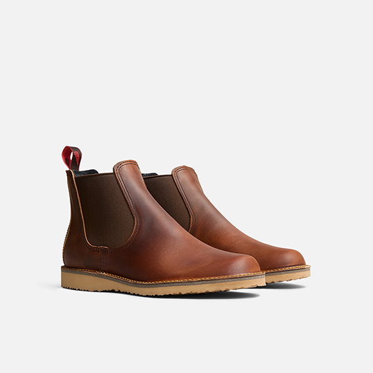 Style 3128｜Weekender Chelsea,RW3128,Style3128｜WeekenderChelsea,Men's6-inchBootinCopperRough&ToughLeather,MEN,Chelsea