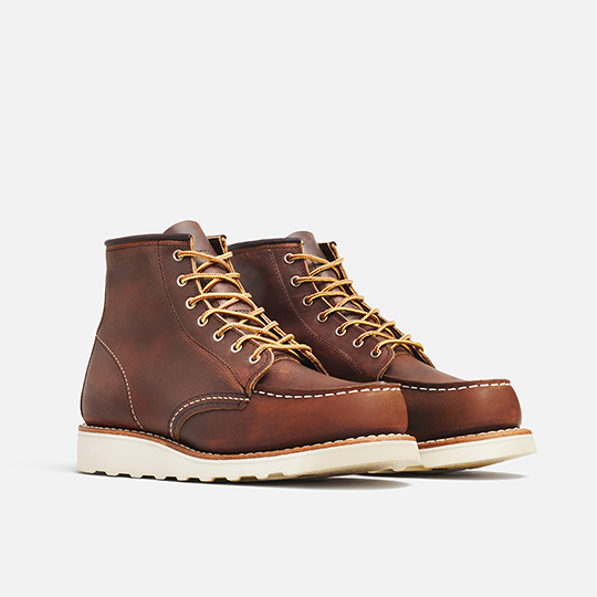 Style 3428｜Classic Moc,RW3428,Style3428｜ClassicMoc,Women'sShortBootinCopperRough&ToughLeather,WOMEN,Moc