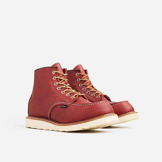 Style 8864｜Classic Moc / GORE-TEX®,RW8864,Style8864｜ClassicMoc/GORE-TEX®,Gore-Tex®MocMen's6-inchbootinRussetWaterproofLeather,MEN,Moc