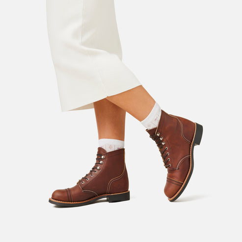 Style 3365｜Iron Ranger,RW3365,Style3365｜IronRanger,Women'sShortBootinAmberHarnessLeather,CraftedChoice｜質感選擇,WOMEN'S