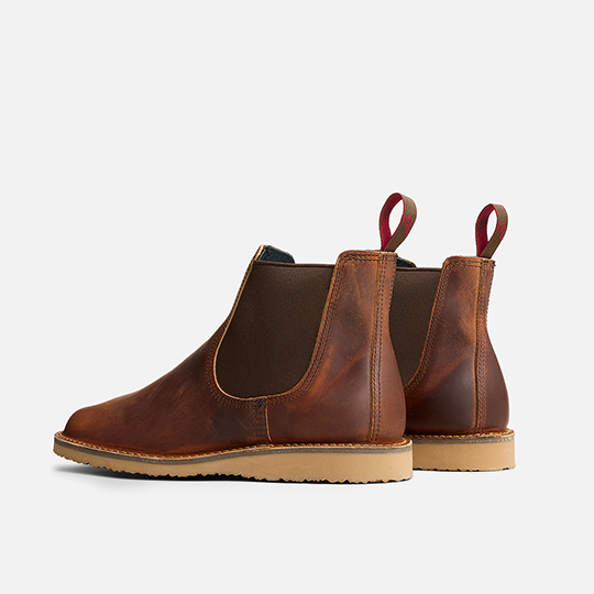 Style 3128｜Weekender Chelsea,RW3128,Style3128｜WeekenderChelsea,Men's6-inchBootinCopperRough&ToughLeather,MEN,Chelsea