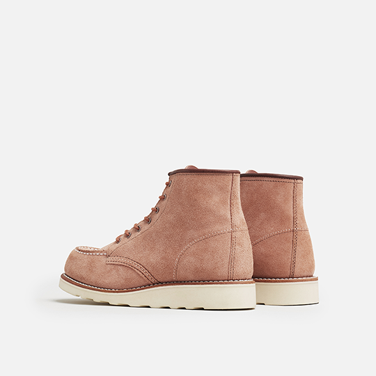 Style 3319｜Classic Moc,RW3319,Style3319｜ClassicMoc,Women'sShortBootinDustyRoseAbileneLeather,WOMEN,Moc