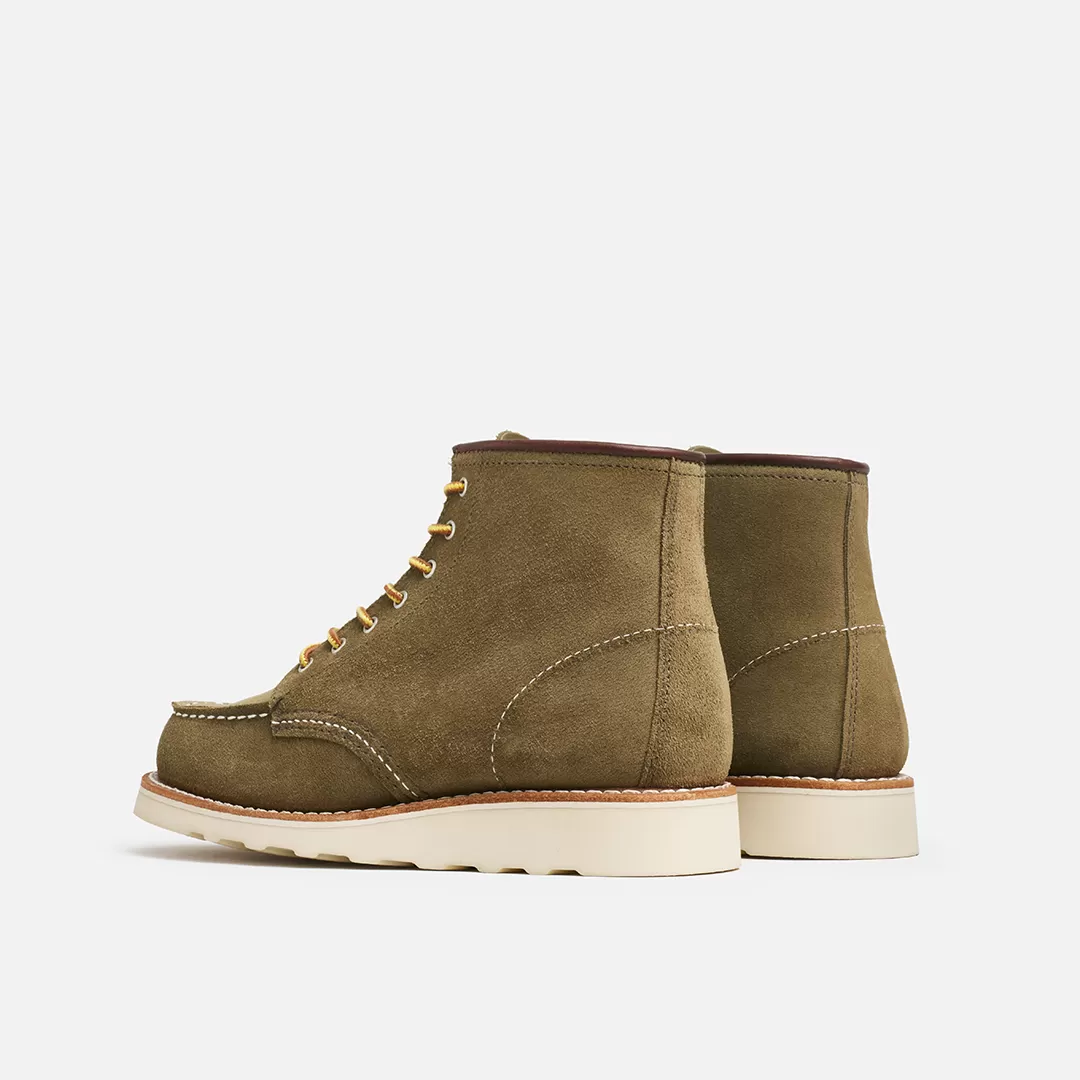 Style 3377｜Classic Moc,RW3377,Style3377｜ClassicMoc,Women'sShortBootinOliveMohaveLeather,WOMEN,Moc