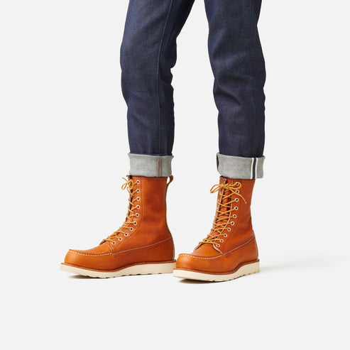 Style 877｜Classic MOC,RW877,Style877｜ClassicMOC,Men's8-InchBootinOroLegacyLeather,CraftedChoice｜質感選擇,MEN'S