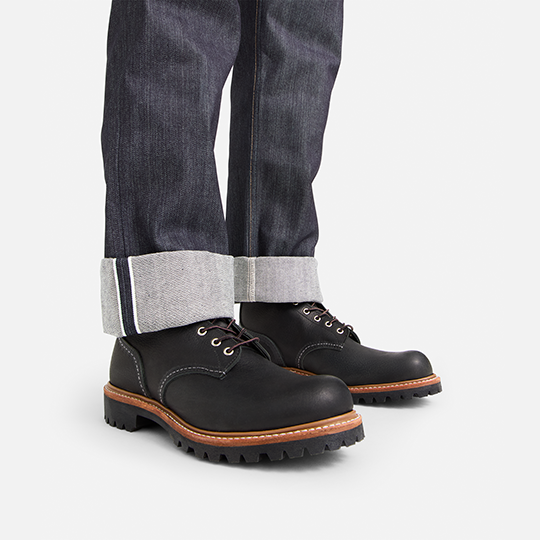 Style 4501｜Logger,RW4501,Style4501｜Logger,8-inchMen'sinBlackOil-SlickLeather,CraftedChoice｜質感選擇,MEN'S