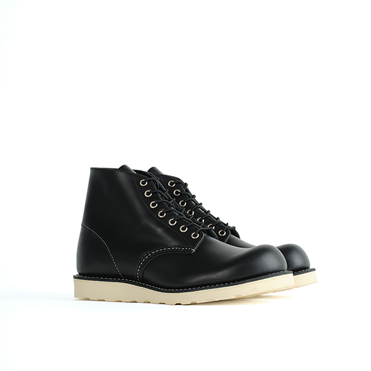 Style 8165｜Classic Round,U60280013,Style8165｜ClassicRound,Men's6-InchBootinBlackChromeLeather,CraftedChoice｜質感選擇,MEN'S