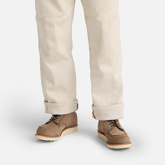Style 8838｜Classic MOC,RW8838,Style8838｜ClassicMOC,Men's6-InchBootinSandstoneMohaveLeather,MEN,Moc