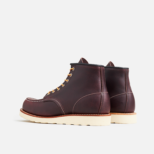 Style 8847｜Classic MOC,RW8847,Style8847｜ClassicMOC,Men's6-InchBootinBlackCherryExcaliburLeather,MEN,Moc